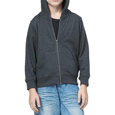 China Anti-Wrinkle Anti-Wrinkle Unisex/Boys/Girl Kangroo Pocket Zipper Hoody Sweatshirt/Parent-Child in French Terry Loop Inside 300gsm for sale