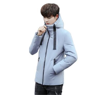 China men's anti-wrinkle anti-wrinkle men's warm white duck down jacket men's new fashion winter length of down jacket mid down jacket men's clothing for sale