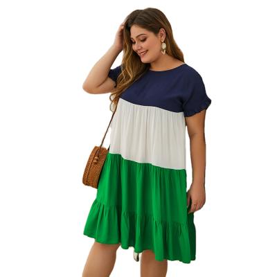 China Fashion Anti-Static Anti-Static Plus Size Women's Spring And Summer Rayon Dress Quilting Skirt for sale