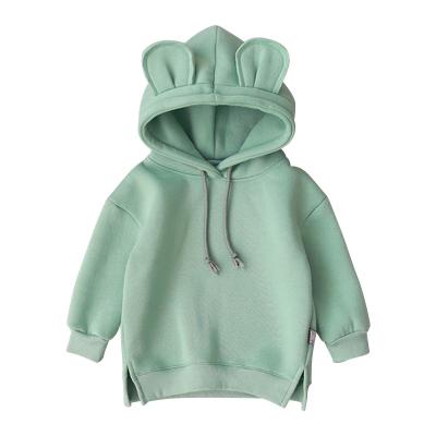 China Casual Custom Hoodie Cotton Sweatshirts Baby Boy Girls Solid Kids Clothes Long Sleeve Boys Hoodie Kids Sweatshirts for sale