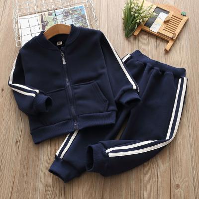 China Wholesale casual kids sweatsuit long sleeve sweat suits high quality kids jogger suits toddler boys girls tracksuit kids clothing sets for sale