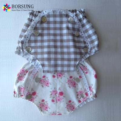 China Anti-pilling cotton ruffle babies lace up bloomers kids panties shorts infants/toddlers girls ruffle bloomers for sale