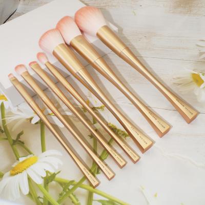 China Angular Blush New Design Face Contour Brush Eyebrow Makeup Brush Private Label Foundation Luxury Brush for sale