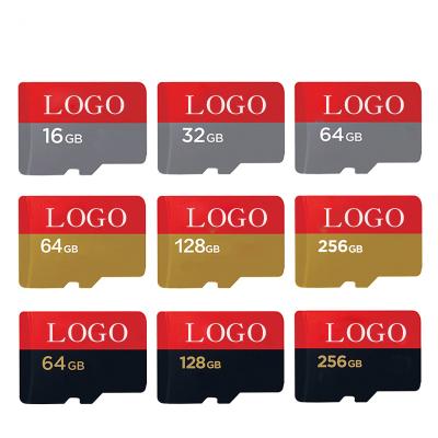 China Hot Sale Logo Lowest Price Plastic OEM Fast Speed ​​Class 10 Memory Card 32gb 64gb 128gb 256gb SD Cards for sale