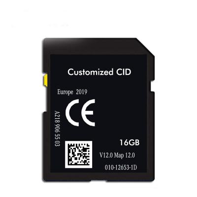 China Custom Change Professional Supply Plastic CID SD Card Factory CID For Mazda Nissan Ford Navigation SD Card for sale