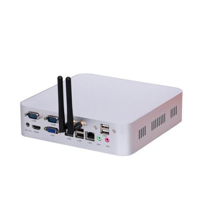 Китай Intel J4125/Core  Mini PC Computer i7 AMD Fanless Metal WIFI Barebone Series SATA SSD HDD Mini Laptop продается