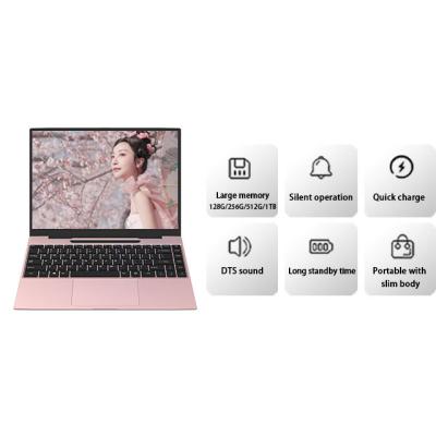 China Factory Wholesale OEM/ODM 3K Slim Laptop 13.9 inch Silver Laptop CPU i3/i5/i7/i9 High Quality Education Office Computer Laptops for sale