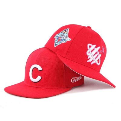 China New COMMON Wholesale Gorras Customized Logo Flat Brim Snapback Hat Sports 3d Embroidery Basketball Caps For Men for sale