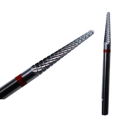 China Fashionable Cuticle Gel Remover Tool 5 in 1 Tapered Tungsten Carbide Nail Drill Bit for Nail for sale