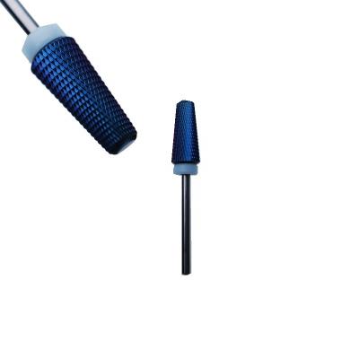 China Fashionable Coating Japan Tungsten Carbide Nail Dust Proof Blue Nano Functional Drill Bit for sale