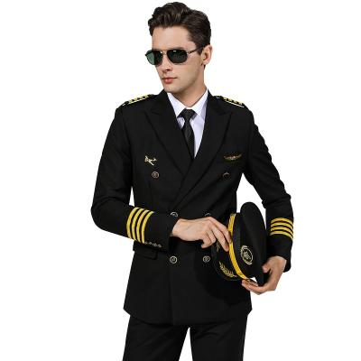 China Military Uniform Aviation Airline Pilot Costume Uniform Pilot Uniform For Captain for sale