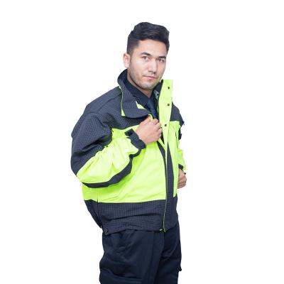 China Water Proof Construction Work Wear Safety Workwear Suit Reflective Work Suits Worker Work Clothing for sale