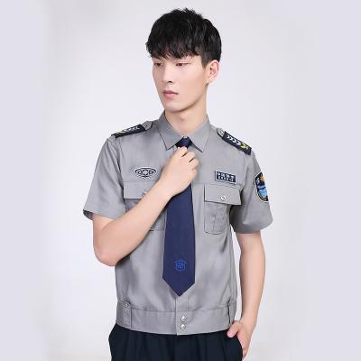 China Guard Summer Security Guards Shirts or Uniform Military Officer Uniforms for sale