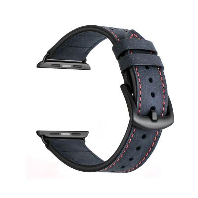 China Fashion. Sport Apple Watch Replacement Genuine Leather Watch Strap for sale