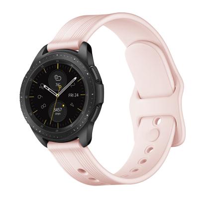 China Fashion. Low Moq Sport Replacement 20mm Silicone Sport Watch Strap For Samsung Galaxy Watch 4 Band for sale