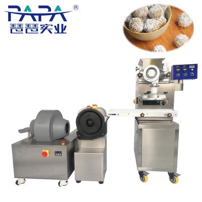 China Hotels PAPA Professional Automatic Energy Bites Making Machine Protein Ball Machine with Ball Roller and Coating Machine for sale