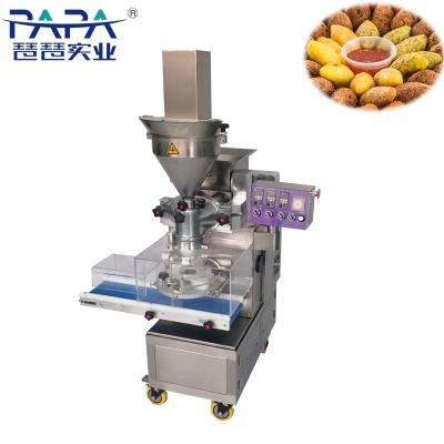 China Hotels Churros Kibbeh Automatic Small Tamale Rheon Kubba Encrusting Machine for sale