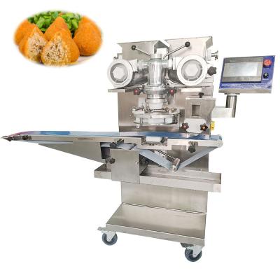 China Home Simple Operation Automatic Kubba Making Machine Confectionery Encrusting Encrusting Machine for sale