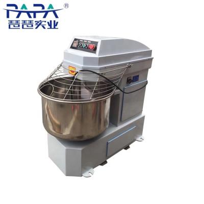 China Tow Motion Commercial Automatic 40L 60L 80L 120L Two-speed Electric Cake Biscuit Dough Stand Mixer Machine for Bakery Dough Mixer for sale