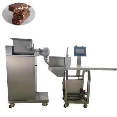 China Small Horizontal Small Hotels Protein Bar Making Machine Fruit Bar Extrusion Line for sale