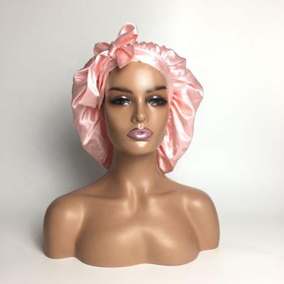 China Checked Satin Hoods and Hair Wraps Satin Hoods with Logo Custom Wholesale Price High Quality Women Accessories for sale