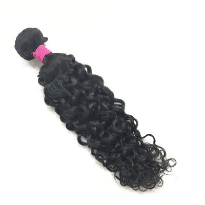 China WW Virgin Good Quality Raw Water Wave Cuticle Aligned Soft Black Wholesale 100 Bundles Remy Human Hair Bundles Hair Vendor for sale