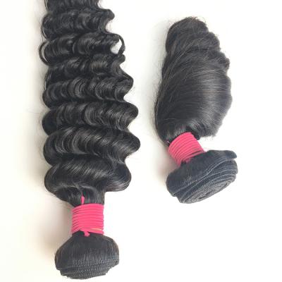 China 100% Virgin Hair Bundles Mink Bundle Hair Vendors Deep Wave Bundles With HD Cuticle Frontal Aligned Hair 100% for sale