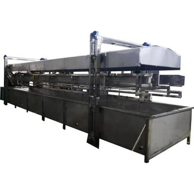 China Carrot/Almond/Potato/Peanut/Vegetable Automatic French Fries/Meat Lifting Blanching Machine for sale