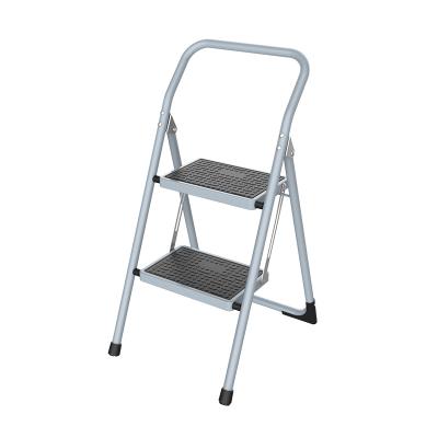 China Cheap folding ladders and popular safety foldable professional wide step ladder for sale