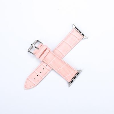 China For iwatch classic luxury vintage watch strap genuine leather watch band for apple watch for sale