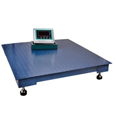 China High quality industrial electronic Multi-height scale 3T floor scale loadmeter rail optional pallet weighing for sale