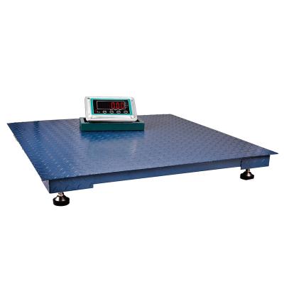 China Carbon steel 10 ton weghing floor electronic digital weighing scale for sale