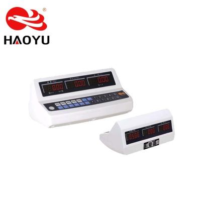 China ABS Plastic Bilateral Display Price Scale Digital Calculation Radio Led Weighing Indicator for sale