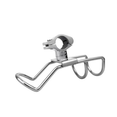 China High Quality Stainless Steel Fit Marine Hardware Boat Hardware Clamp On Fishing Rod Holder for sale