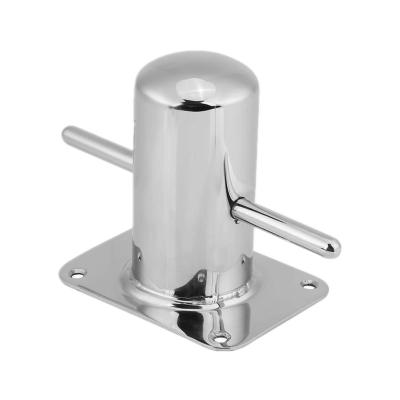 China Boat Hardware Fixture 316SS Boat Hardware Accessories Boat Bollard Single Cross Terminal for sale