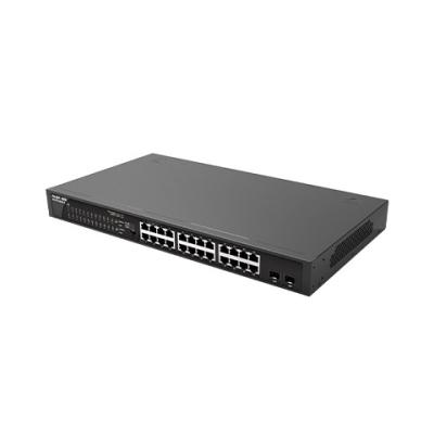 Κίνα RG-ES126GS-LP24 100G Plug-and-Play POE Access Network Switch με 2 ανοδικές θύρες προς πώληση