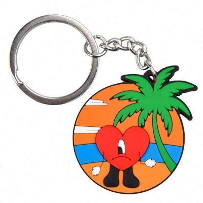 China Custom Key Holders Ring Mexican Style Anime Keychains Promotion Gift Key Chain Souvenir PVC Custom Key Holders Fit Women for sale