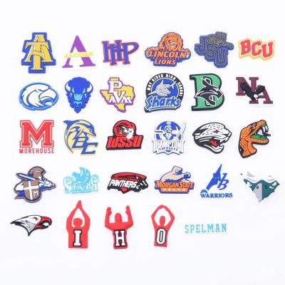 China 2022 eco-friendly new sorority for sale college sign charm for shoes croc charms for sale