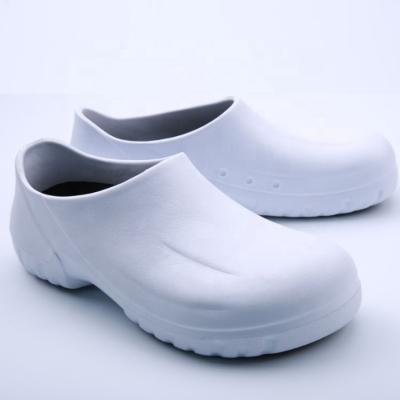 China Skid Resistant Rubber Anti Slip EVA Kitchen Chef Safety Shoes Waterproof On Wet Floor for sale