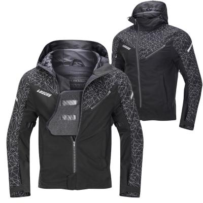 China Breathable Motorcycle Jacket Men Moto Motocross Waterproof Jacket Fits Protective Motorcycle Clothing Riding Gear for sale