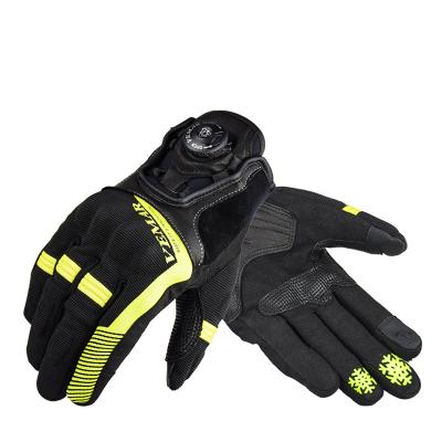 China Motorcycle Protective Gloves Touch Screen Biker Gloves Full Finger Breathable Off Road Riding Portable Racing Outdoor Glove for sale