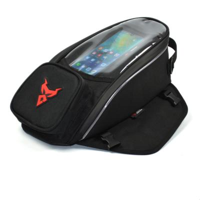 China New Motorcycle Oxford Motorcycle Tank Bag Large Screen Waterproof Magnetic Oil Tank Bag Mobile Navigation Bag for sale