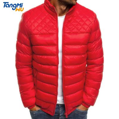 China 2021 Winter 2021 Winter Viable Wholesale Men's TMW Jackets Mens Loose Casual Thick Duffle Bubble Stripper Custom Made Jacket for sale