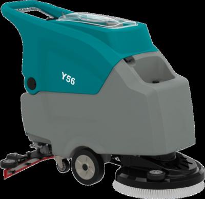 China Easy Handling Hotels 24V Battery Push Behind Floor Scrubber Cleaning Equipment for sale