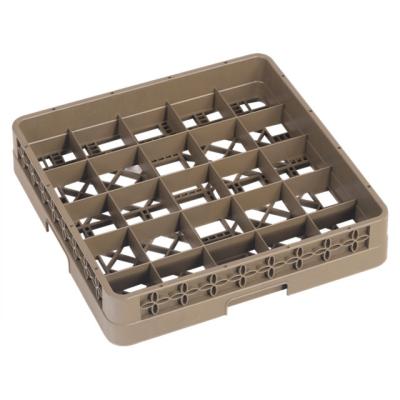 China AF11005 Baiyun Compartment Restaurant Kitchen Sustainable Cleaning Plastic Basket Glass Rack Dishwasher for sale