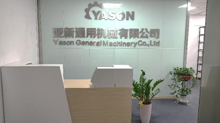 Verified China supplier - Shenzhen Yason General Machinery Co., Ltd.