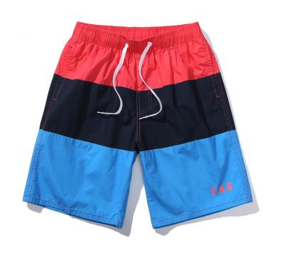 China Sustainable Fashion Mens Sporty Paneled Function Mens Gym Polyester Nylon Running Shorts for sale