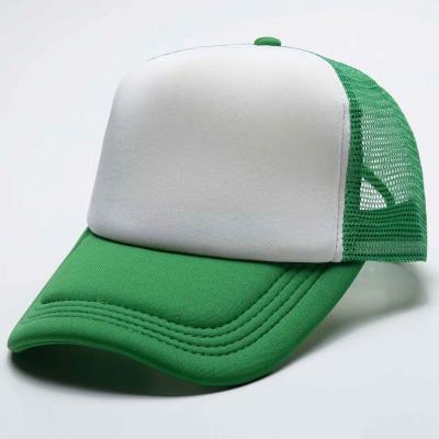 China Wholesale Fashion COMMON Mesh Tracker Hat Custom Made And High Quality Sports Hat Plain Embroidered Baseball Cap for sale