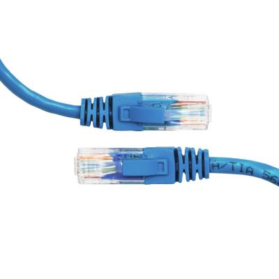 China 8 Colors UTP RJ45 Ethernet Cat6 Patch Cables 26AWG Stranded Copper Category 6 Patch Cords With Different Lengths for sale