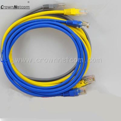 China RJ45 Cat5e Patch Cords Indoor 26AWG 7X0.16mm UTP Patch Cable Cat.5e Copper Patch Leads1m 2m 3m ... for sale